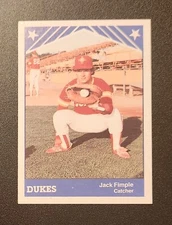 1983 TCMA Albuquerque Dukes #11 Jack Fimple