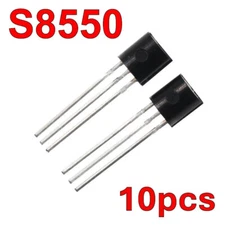 10pcs S8550 General Purpose PNP Transistor TO-92 GENERIC US Ship