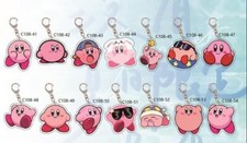 lot 20pcs kirby anime mix Acrylic Keychain Key Chain Girls boy Keyring gifts