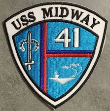 USN USS Midway CV-41 Carrier patch