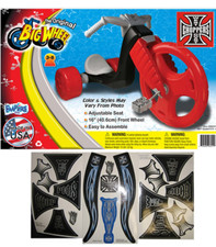 The Original Big Wheel Trike Gray/Red Limited Edition for Boys 16" w/West Coast