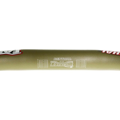 Renthal FatBar Mountain Bike Handlebar 30mm Rise - 800mm x 35mm - Aluminum Gold - Picture 4 of 5