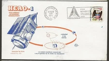 8/12/77 HEAO-1 cover Space Voyage Cover