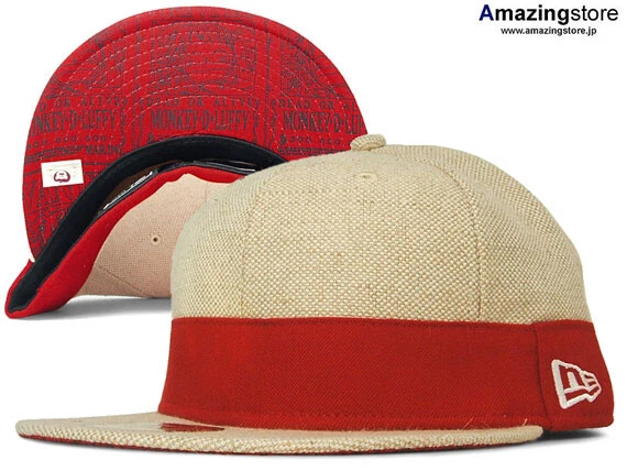 NEWERA 59FIFTY ONE PIECE Mugiwara 59FIFTY FITTED CAP-OLDER VERSION-NO DRAWSTRING