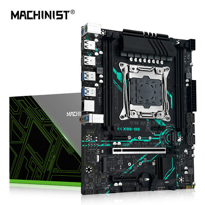 X99 Motherboard DDR4 LGA 2011-3 NVMe/SATA M.2 USB 3.0 SATA 3.0 - Intel Xeon CPU