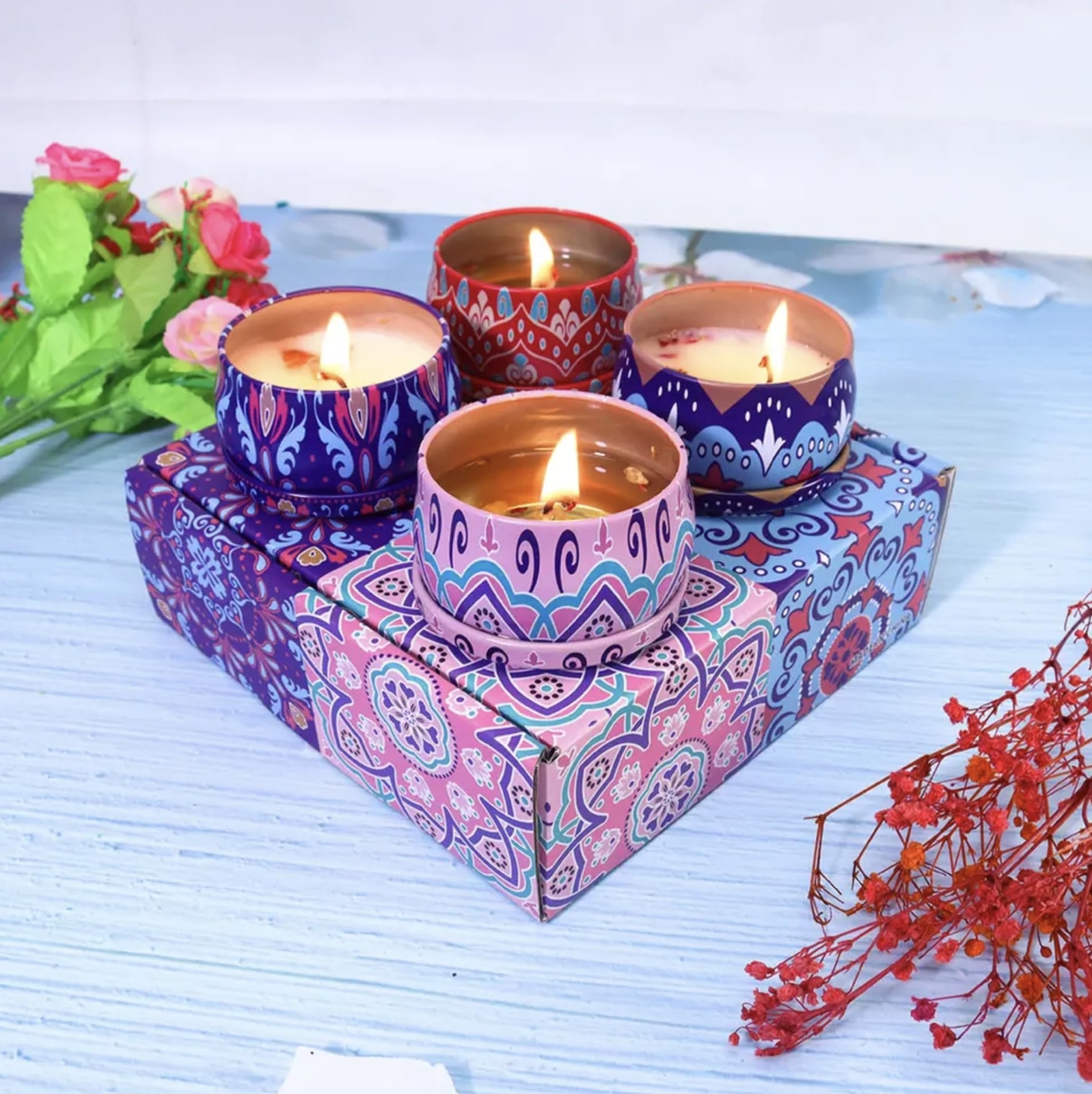 Tin Candle (Moroccan Aromatherapy)
