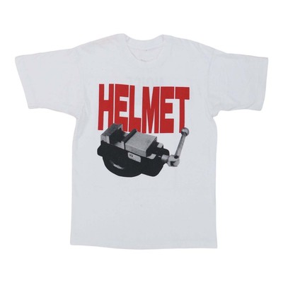 Helmet Amphetamine Records White Full Size Shirt BT965