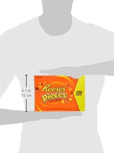 Конфеты с арахисовым маслом REESE'S Pieces (упаковка из 18 штук) - Изображение 4 из 4