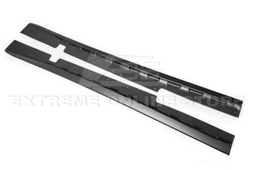 Para 97-04 Corvette C5 | ZR1 Estilo Negro Mate Faldones Laterales Rocker Panel Par - Imagen 18 de 23