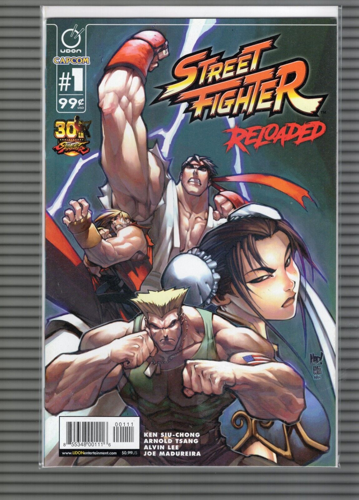 Street Fighter Reloaded #’s 1 Udon Comics, 2017 NM