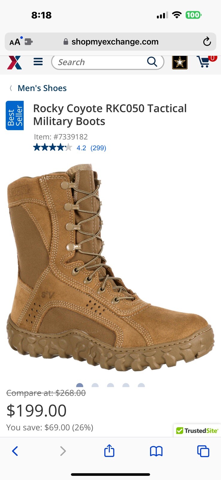 Rocky Coyote RKC050 Tactical Military Boots (retail for 268) Lightly