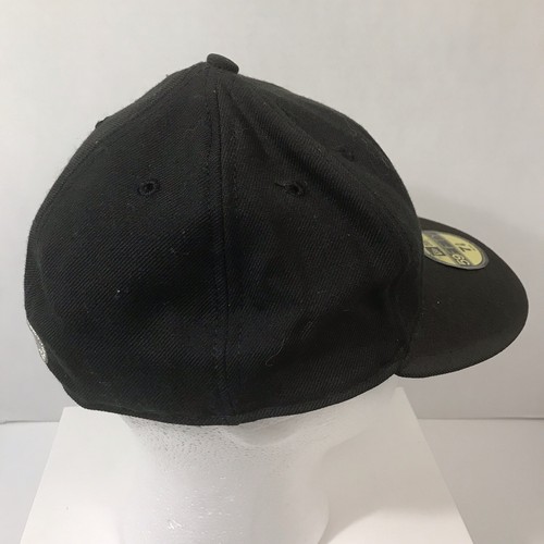 Cleveland Indians Chief Wahoo Mütze Kappe schwarz New Era 59Fifty nicht verstellbar 7 3/8 gebraucht - Bild 5 von 19