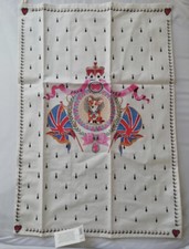 CATH KIDSTON-TEA TOWEL ROYAL DITSY COMMEMORATIVE