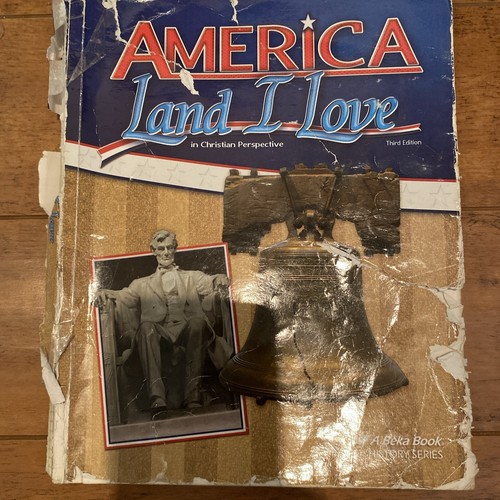 Abeka America Land I Love Student Text Third Edition Homeschool History ...