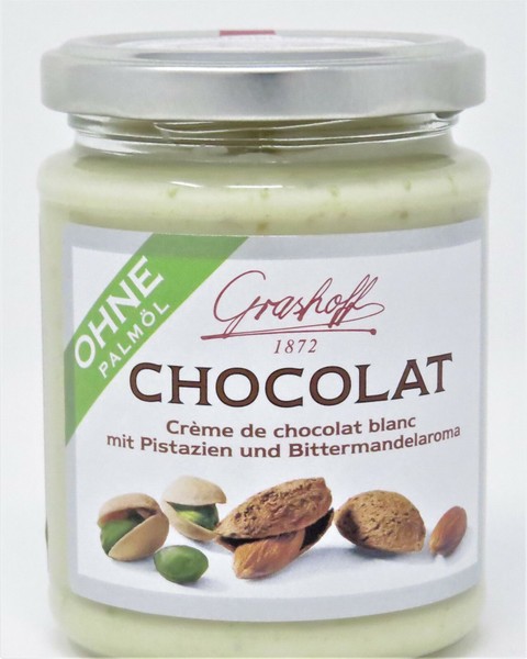 (1Kg=25,49€) 235G Grashoff Schokoladencreme Mit Pistazien Und BittermandelöL-image