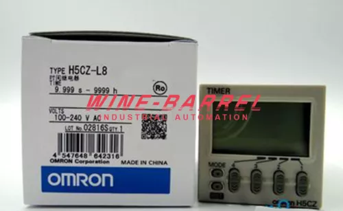 1PCS Omron Timer H5CZ-L8 100-240VAC New