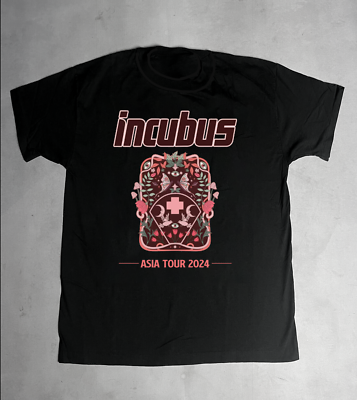 Incubus 2024ツアー Tシャツ MORNING VIEW LATIN AMERICA TOUR 2025 INCUBUS T Shirt Full Size S