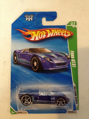 2010 Hot Wheels Treasure Hunt #7 Ford GTX1