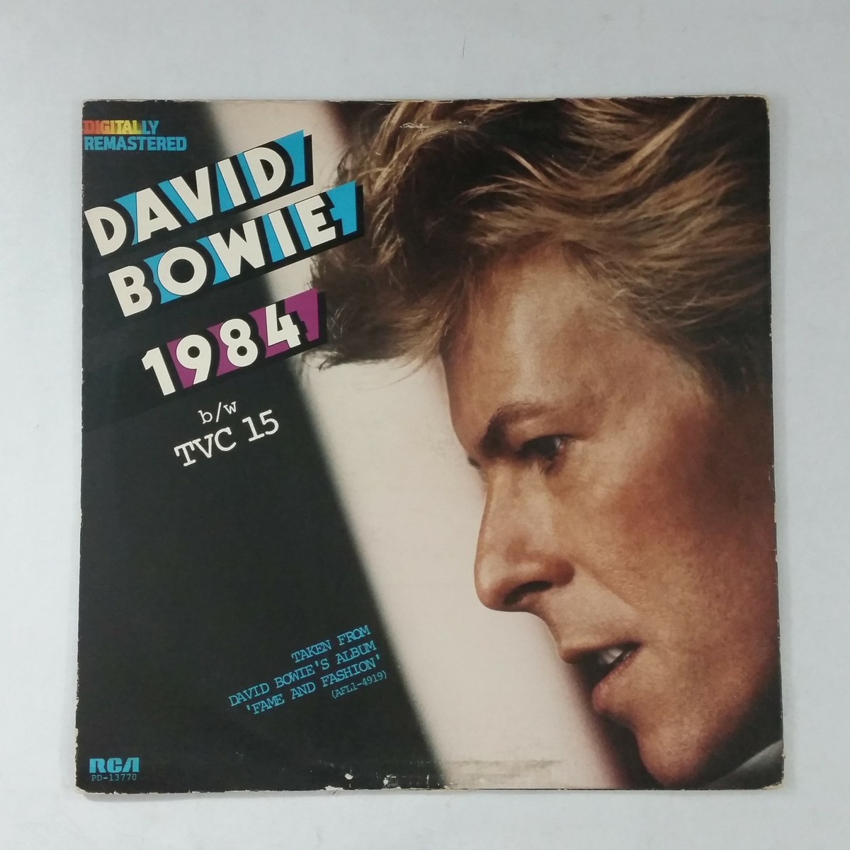 DAVID BOWIE 1984 b/w TVC 15 JD13770 Ja Promo 12 DAVID BOWIE 1984 b/w TVC 15 JD13770 Ja Promo 12