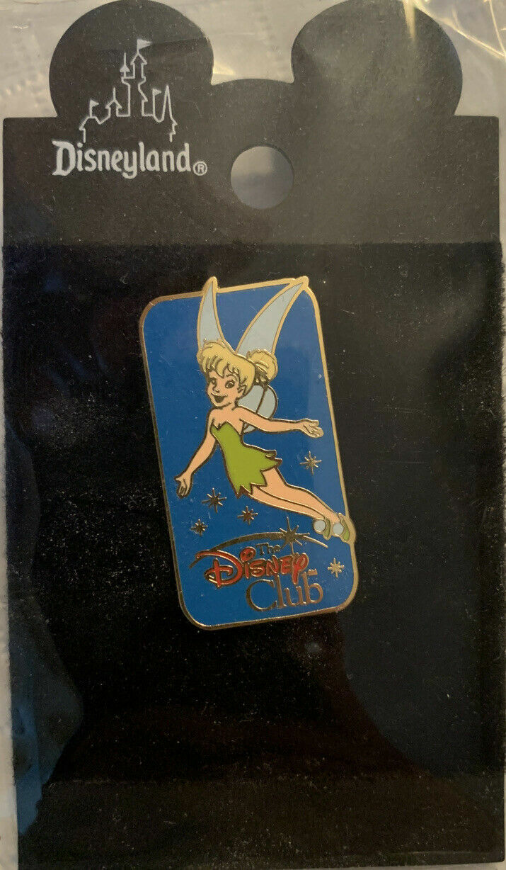 2000 Disney Tinker Bell Peter Pan DVC WDW Club Trading Pin New On Card