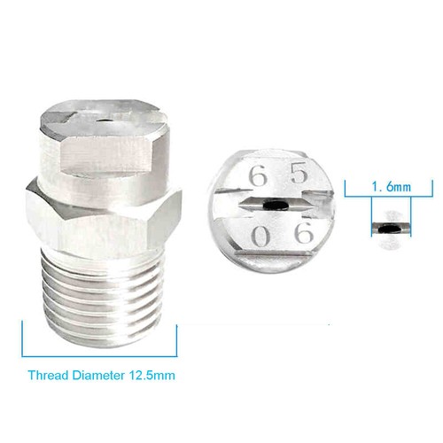High Pressure Washer Spray Fan Nozzle 1/4" 1/8" 1/2" 3/8"Screw Type 65 Degree - Picture 43 of 89