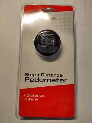 NEW 2 Function Sportline Step and Distance Pedometer NIP 