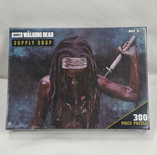Jigsaw Puzzle Walking Dead Michonne Katana 300p SEALED TWD Supply Drop Halloween