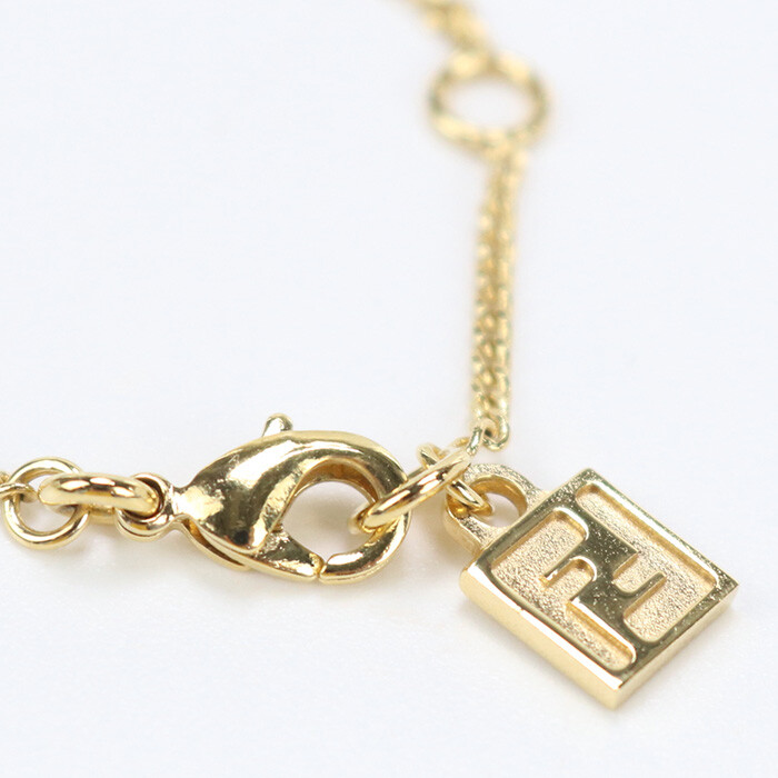 FENDI フォーエバー ネックレス 8AH636 TL9 F0RNG 【ランク:A】 FENDI 8AH636 TL9 F0RNG Forever Necklace metal gold Women | eBay