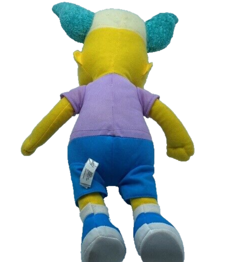The Simpsons Bart Simpson Krusty Clown Hat Doll Plush 18