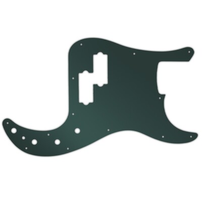 Pickguard Fender 2005-On MIM Deluxe Active Special P bass smoke mirror