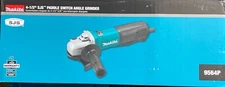 Makita 9564P 4 1/2 Paddle Switch Corded Angle Grinder New