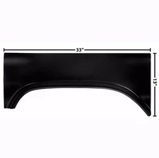 1960 61 62 63 64 65 66 Chevy Pickup Truck Bed Wheel Arch Fleetside 6' Bed Left