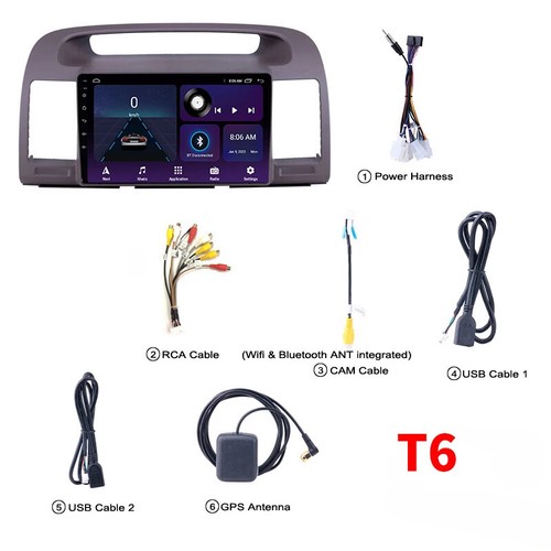 GPS Screen For Toyota Camry 5 XV 30 2000-2005 Android Car Radio Player Carplay - Picture 5 of 32