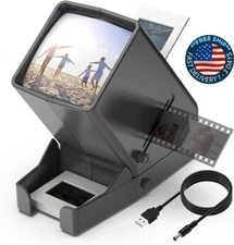 Visor de diapositivas y películas de 35 mm, visualización iluminada. neuvo.2024.