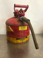 Vintage JUSTRITE Safety Cans - Decent to Very Good Condition - 1 Gal  5 Gal