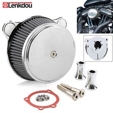 Air Cleaner Intake Filter For Harley EVO&Twin Cam Dyna Touring Road King Softail