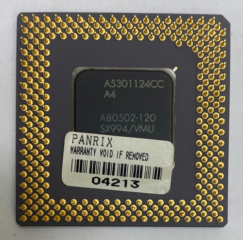 Intel Pentium SX994 A80502-120 120MHz / 60MHz Socket 7 / A Ceramic Processor CPU - Picture 3 of 4