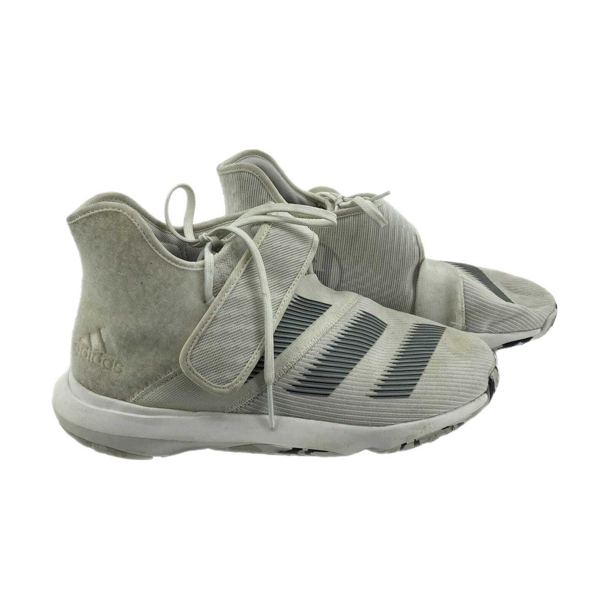 Adidas White Synthetic Upper Athletic Shoes | Casual to Workout
