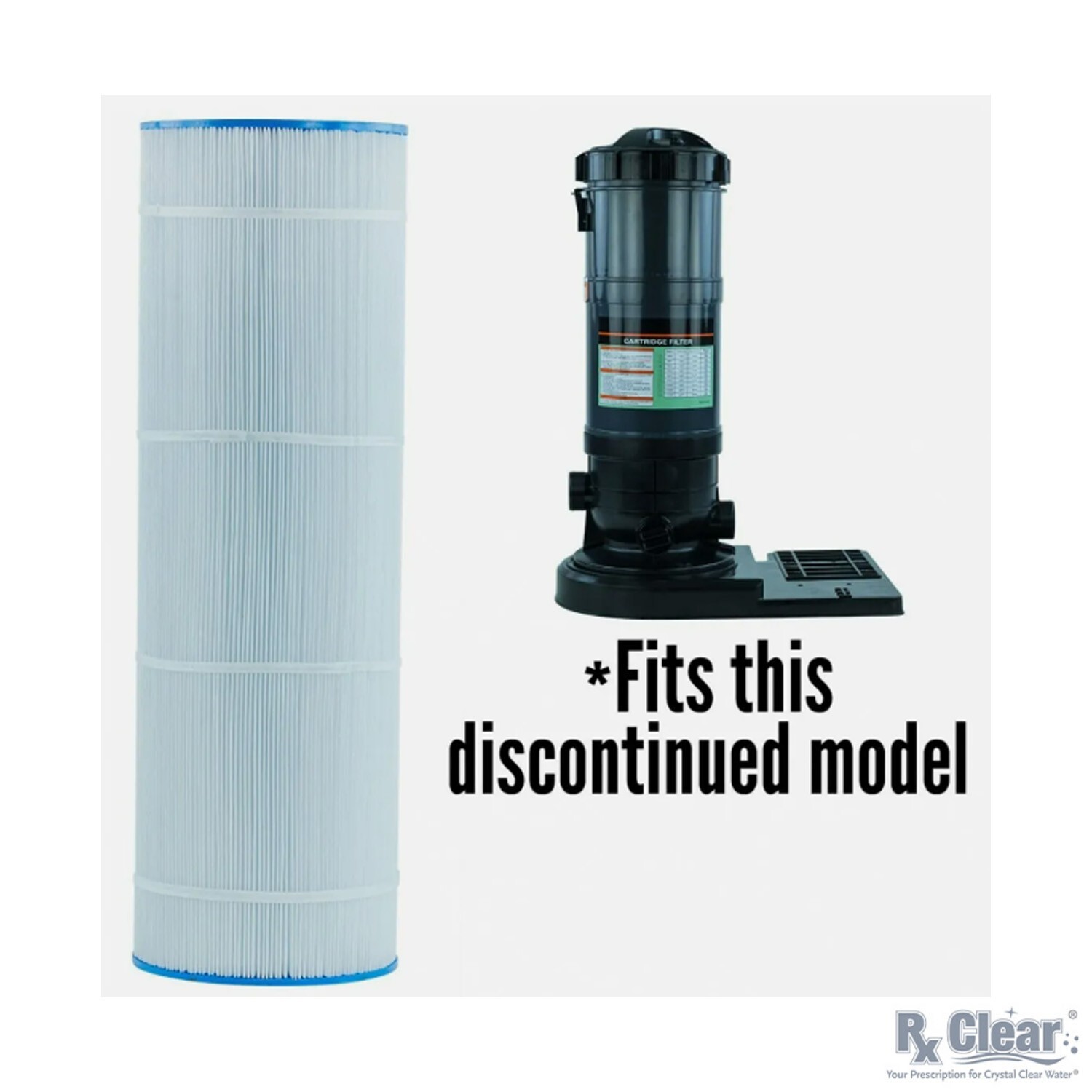 Rx Clear Replacement Cartridge For Hydromatic PRC150 Pool Filter - Old ...