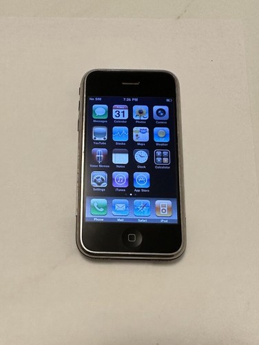 Apple iPhone 1st Generation - 8GB - Black (AT&T) A1203 (GSM) C83 - Picture 2 of 16