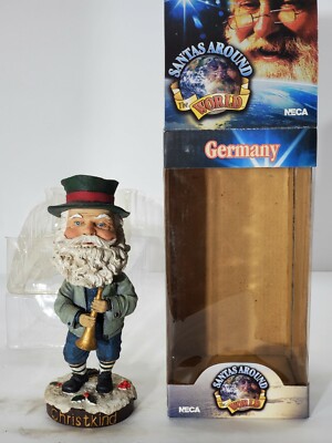 Santa Claus Santas Around the World GERMANY NECA Bobble Head Bobblehead NIB RARE | eBay