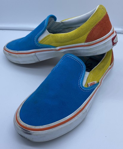 blue simpsons vans