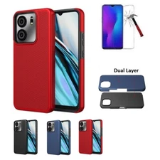 For Blu View 5 (B160V), Hybrid Shock Resistant Dual Layer  Cover Case