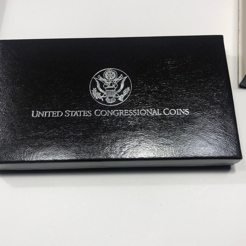 1989-S United States Congress Commemorative Proof Silver Dollar Coin - Picture 3 of 3