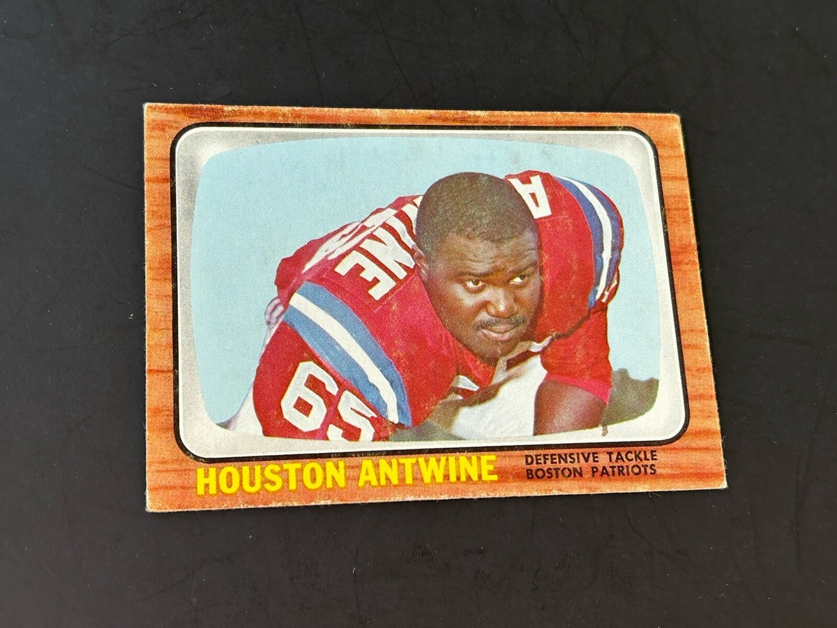 1966 Topps Football #2 Houston Antwine EX Boston Patriots AFL Southern  Illinois