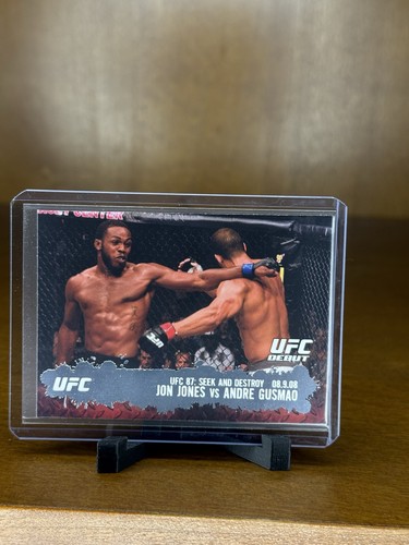 2009 Topps UFC Round 2 UFC Debut Jon Jones, Andre Gusmao #101 (RC)