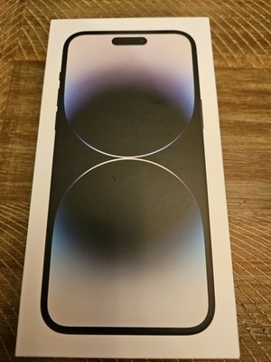 Apple iPhone 14 Pro Max Empty Box ONLY- Purple Model A2651 OEM