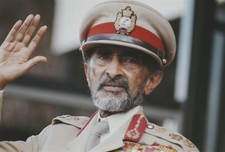 Emperor Haile Selassie Of Ethiopia 1972 OLD PHOTO