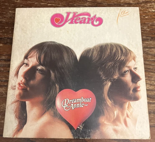 Vinyl 33 RPM LP Record Heart - Dreamboat Annie 1975 Gatefold Cover