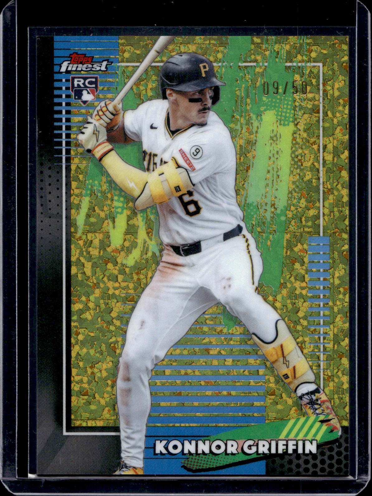 2026 Finest Konnor Griffin Gold Mini-Diamond Refractor /50 RC Pirates 6